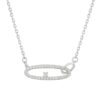 92.5 Sterling Silver Italian Chain With Pendent