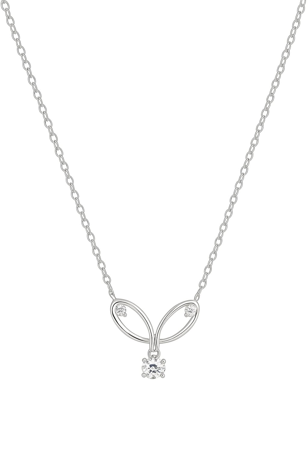 92.5 Sterling Silver Italian Chain With Pendent